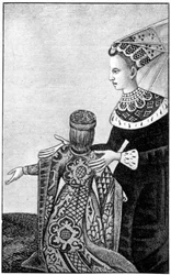 Der Schmetterlingskopfschmuck, 15. Jahrhundert, 1910