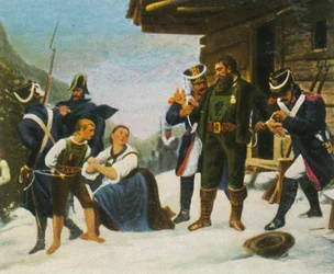 Die Gefangennahme von Andreas Hofer, 1809, 1936