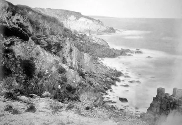 Die Küste um Port Jackson, New South Wales, Australien, 1885