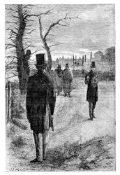 Das Duell zwischen dem Herzog von Wellington und dem Earl von Winchelsea
