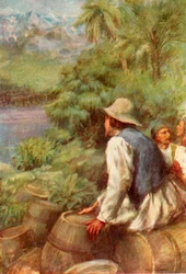 Die Elefanten kamen wie erwartet, 1917