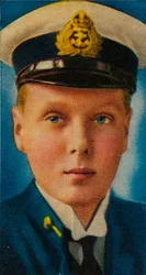 Der zukünftige König Edward VIII. als Kadett in der Royal Navy, ca. 1907-1910, 1935