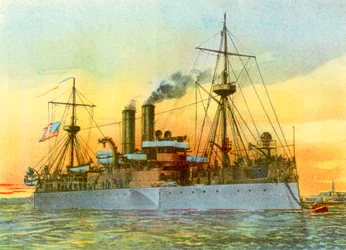 Der letzte Sonnenuntergang der Maine, 1898
