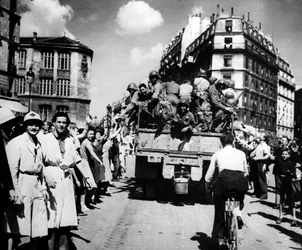 Die Befreiung von Paris, August 1944