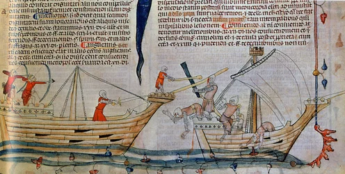 Die Seeschlacht, ca. 1340