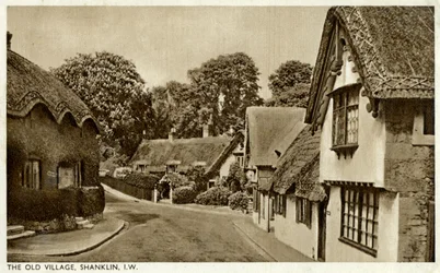 Das alte Dorf, Shanklin, Isle of Wight, 20. Jahrhundert