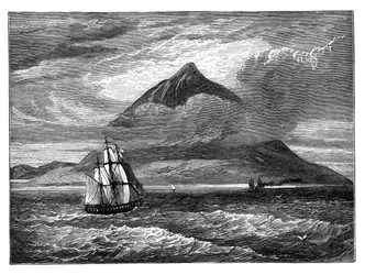 Der Gipfel von Teneriffa, Kanarische Inseln, um 1890