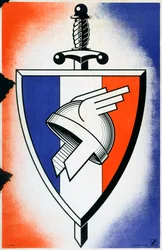 Das Symbol der Legion der französischen Freiwilligen, 1941-1944