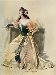 Theatre De La Porte-Saint-Martin - Falstaff - Nelly. - Mlle. Pannetier, 1904