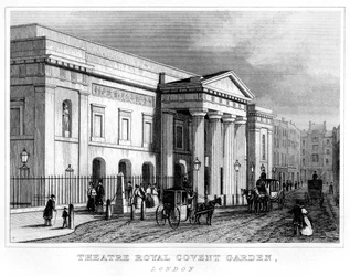 Theatre Royal Covent Garden, Westminster, London, 19. Jahrhundert