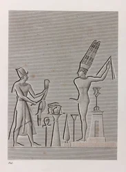 Theben, Karnak (Nahaufnahme)