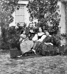 Théophile Gautier, französischer Dichter, Dramatiker, Romanautor, Journalist und Literaturkritiker, ca. 1857