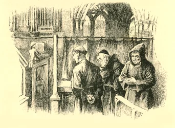 Sie blieben stehen, wie angewurzelt, 1907
