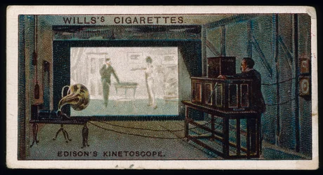 Thomas Alva Edisons kinetografisches Theater, c1892