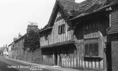 Thomas Becket Cottages, Tarring, Worthing, West Sussex, ca. 1900er-1920er Jahre