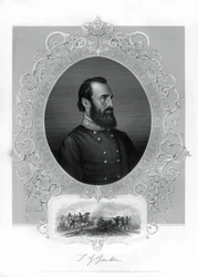 Thomas Jonathan Stonewall Jackson, konföderierter General während des Amerikanischen Bürgerkriegs, 1862-1867