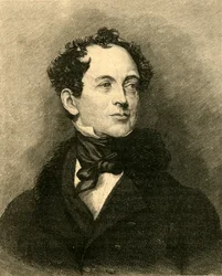 Thomas Moore, irischer Dichter und Biograf Lord Byrons, um 1829, um 1890