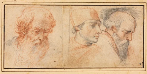 Drei Kopfstudien, 1600er Jahre