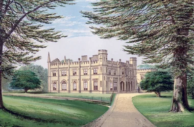 Thrybergh Park, South Yorkshire, spätes 19. Jahrhundert