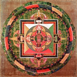 Tibetisches buddhistisches Mandala