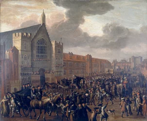 Titus Oates im Pranger, ca. 1687