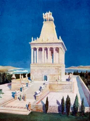 Grabmal von Mausolos in Halikarnassos, 1933-1934