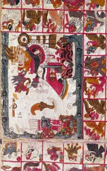 Tonalamatl Aubin, Folio 16, 15. Jahrhundert