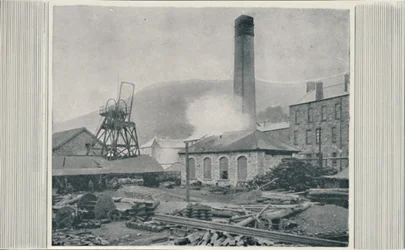 Oberseite eines Kohlebergwerks, 1910