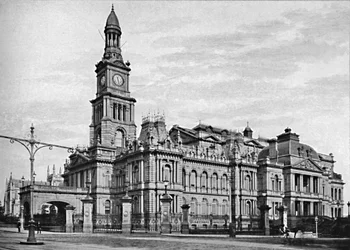 Rathaus, Sydney, ca. 1900