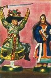 Traditionelles chinesisches Theater, ca. 1928