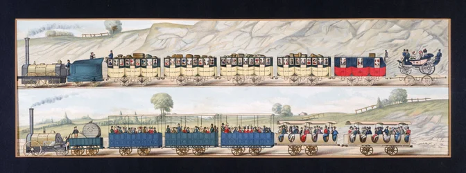 Reisen auf der Liverpool und Manchester Railway