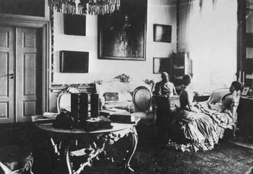 Zarewitsch Alexander und Großherzogin Maria Fjodorowna von Russland