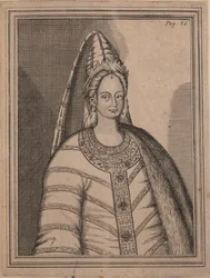 Zarin Irina Godunova, die Frau von Zar Feodor I. von Russland