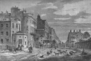 Tyburn Turnpike, Westminster, London