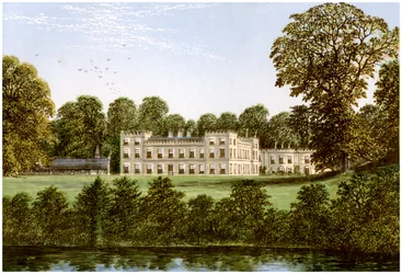 Ugbrooke, Devon, Heim von Lord Clifford, ca. 1880