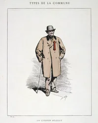 Ein delegierter Bürger, Pariser Kommune, 1871