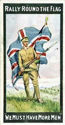 Vereinigtes Königreich: Zigarettenkarten - WW1 Rekrutierung
