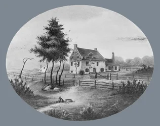 Vechte-Haus in Gowannus, Brooklyn, New York, 1865