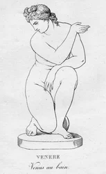 Venus beim Baden