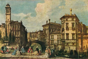 Venedig: Eingang zum Cannaregio