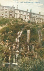 Ventnor: Der Wasserfall
