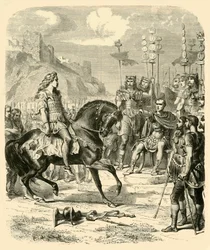 Vercingetorix vor Caesar