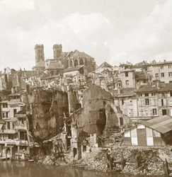 Verdun, Nordfrankreich, um 1916-1918