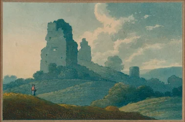 Ansicht von Oakhampton, 19. Jahrhundert