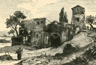 Blick aus den Gärten von Sallust