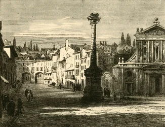 Ansicht von Mailand, 1890