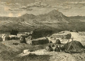 Ansicht in Südarmenien, 1890