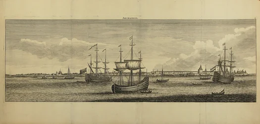 Ansicht von Archangelsk, ca. 1770