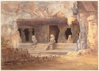 Ansicht von Elephanta, 1894