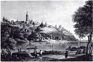 Ansicht von Kiew, 1835